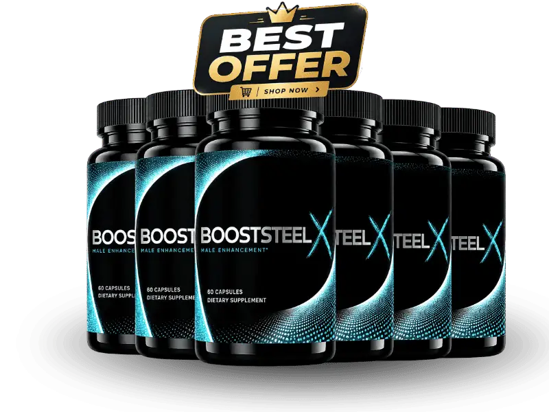 BoostSteelX 6 bottle package