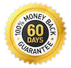 100% Money Back 60 Days Guarantee